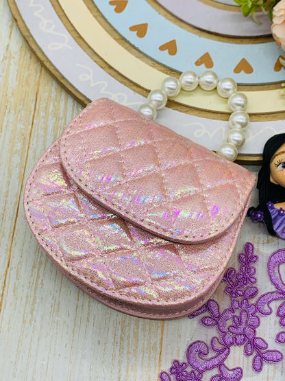 Bolso básico +porcelana + encaje lentejuelas Encanto