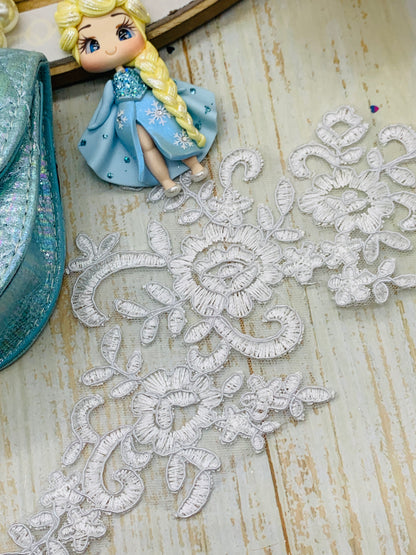 Bolso básico +porcelana + encaje lentejuelas Frozen