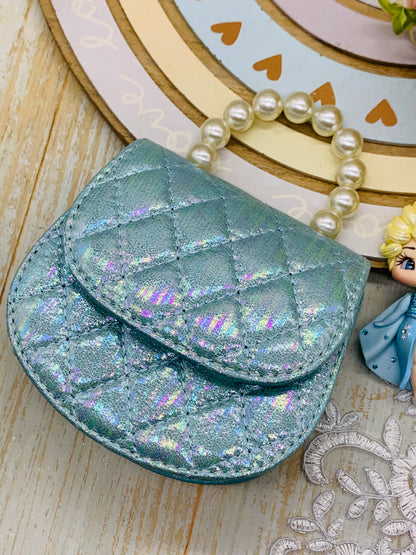 Bolso básico +porcelana + encaje lentejuelas Frozen