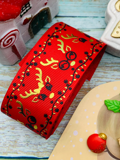 Set crea tu lazo/moño + porcelana temática Navidad Niñitas - MODELO 4.2