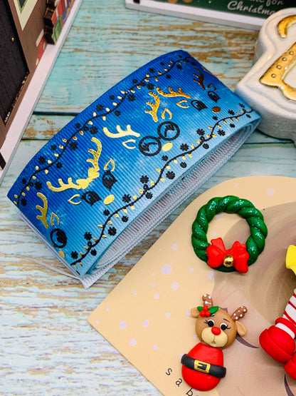 Set crea tu lazo/moño + porcelana temática Navidad PRINCESA Blanca Nieves - MODELO 7