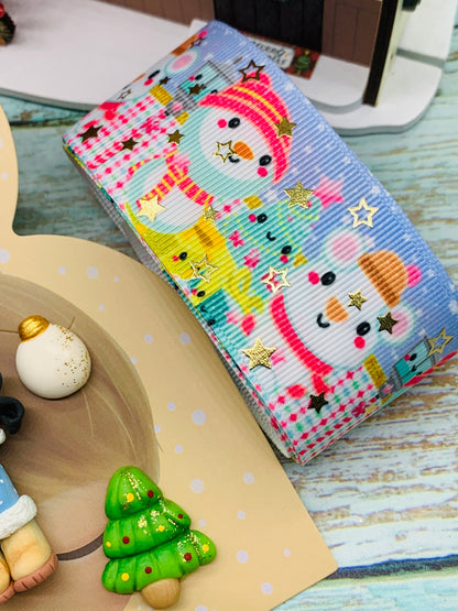 Set crea tu lazo/moño + porcelana temática Navidad Niñitas - MODELO 1