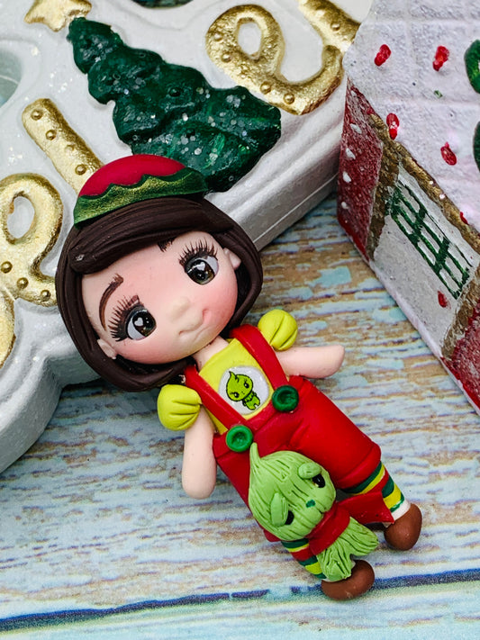 Porcelana temática Navidad Niñitas Modelo 16