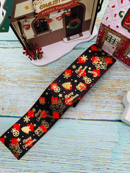 Cinta Foil temática navidad cantidad por metro . Modelo 1