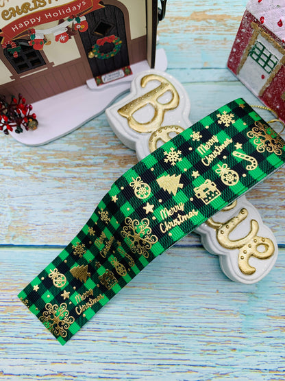 Cinta Foil temática navidad cantidad por metro . Modelo 4