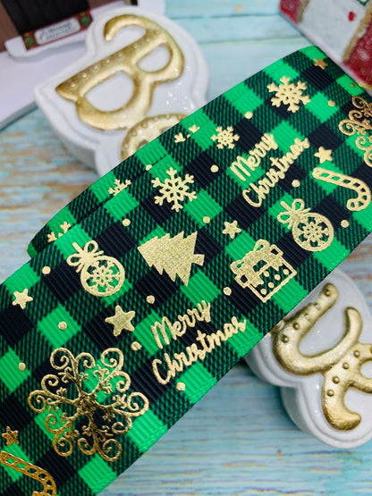 Cinta Foil temática navidad cantidad por metro . Modelo 4