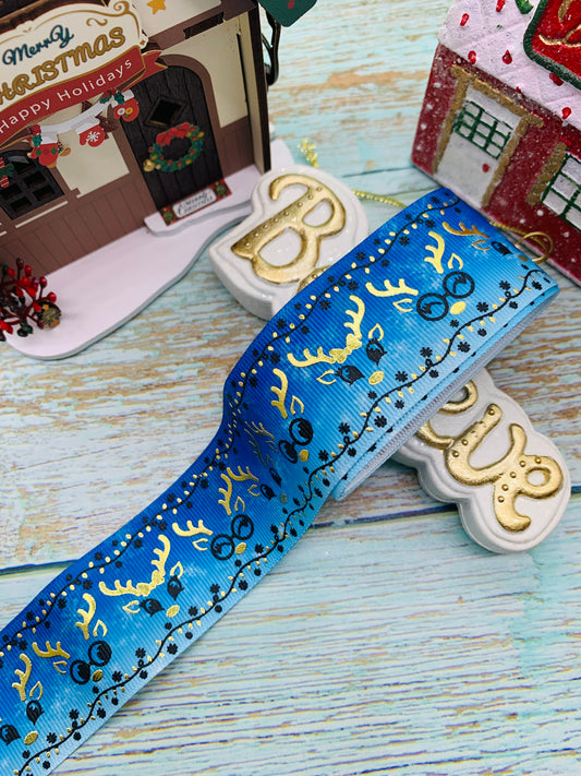 Cinta Foil temática navidad cantidad por metro . Modelo 6