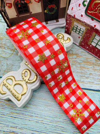 Cinta Foil temática navidad cantidad por metro . Modelo 8