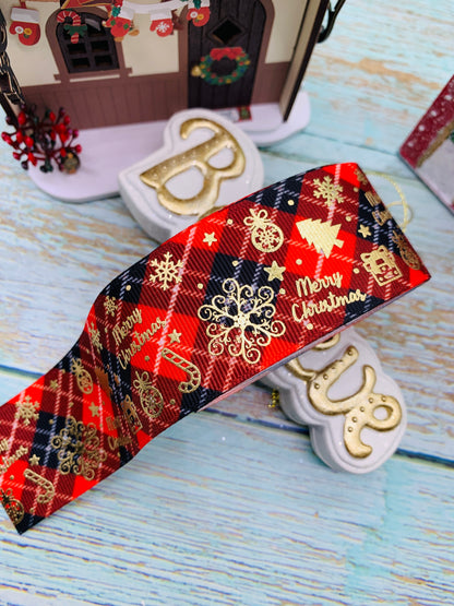 Cinta Foil temática navidad cantidad por metro . Modelo 11