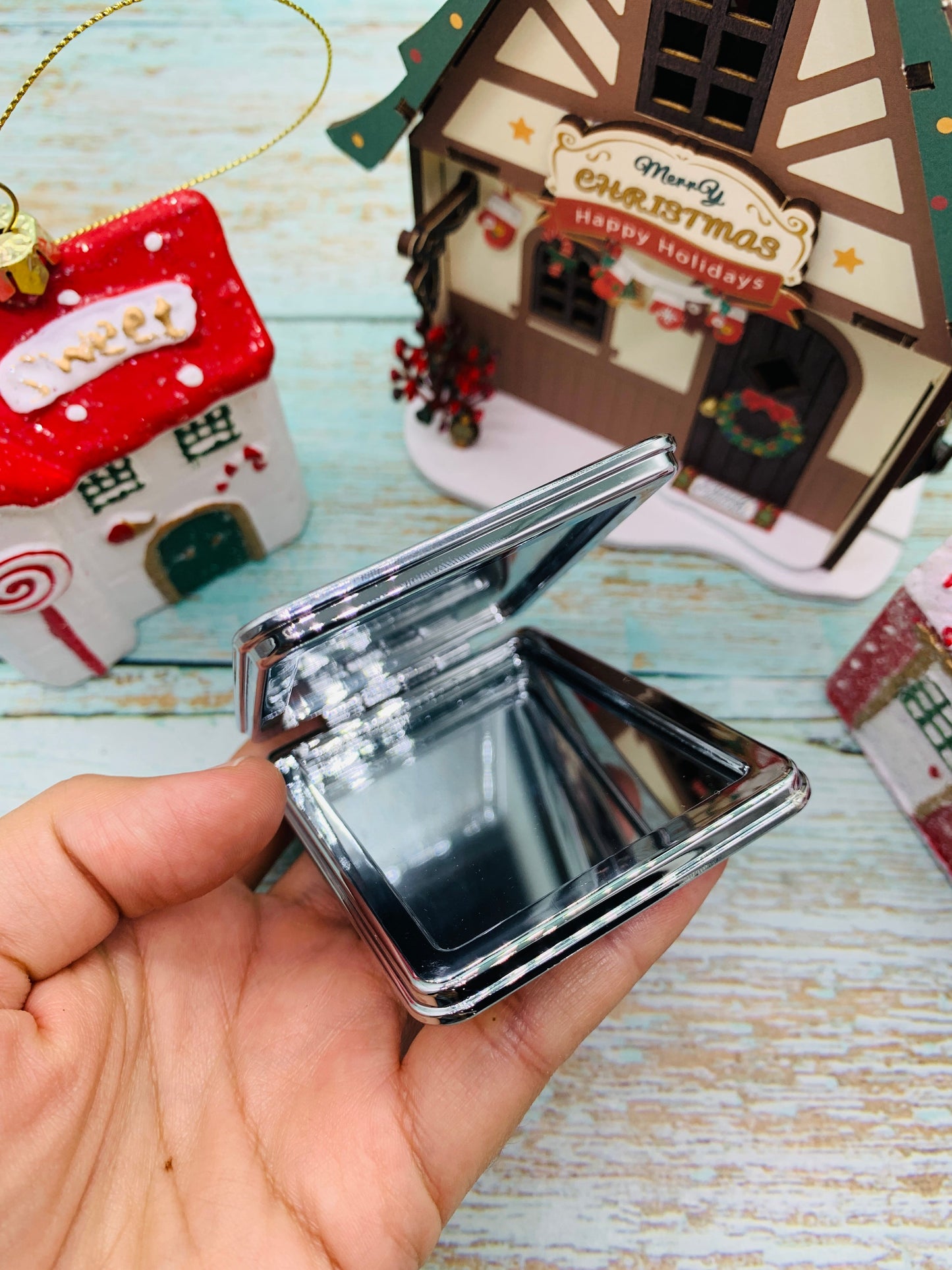 Espejito básico de bolsillo rectangular Modelo 16