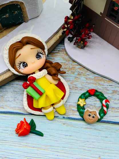 Porcelana temática Navidad Princesas + complementos Modelo 42 Bella