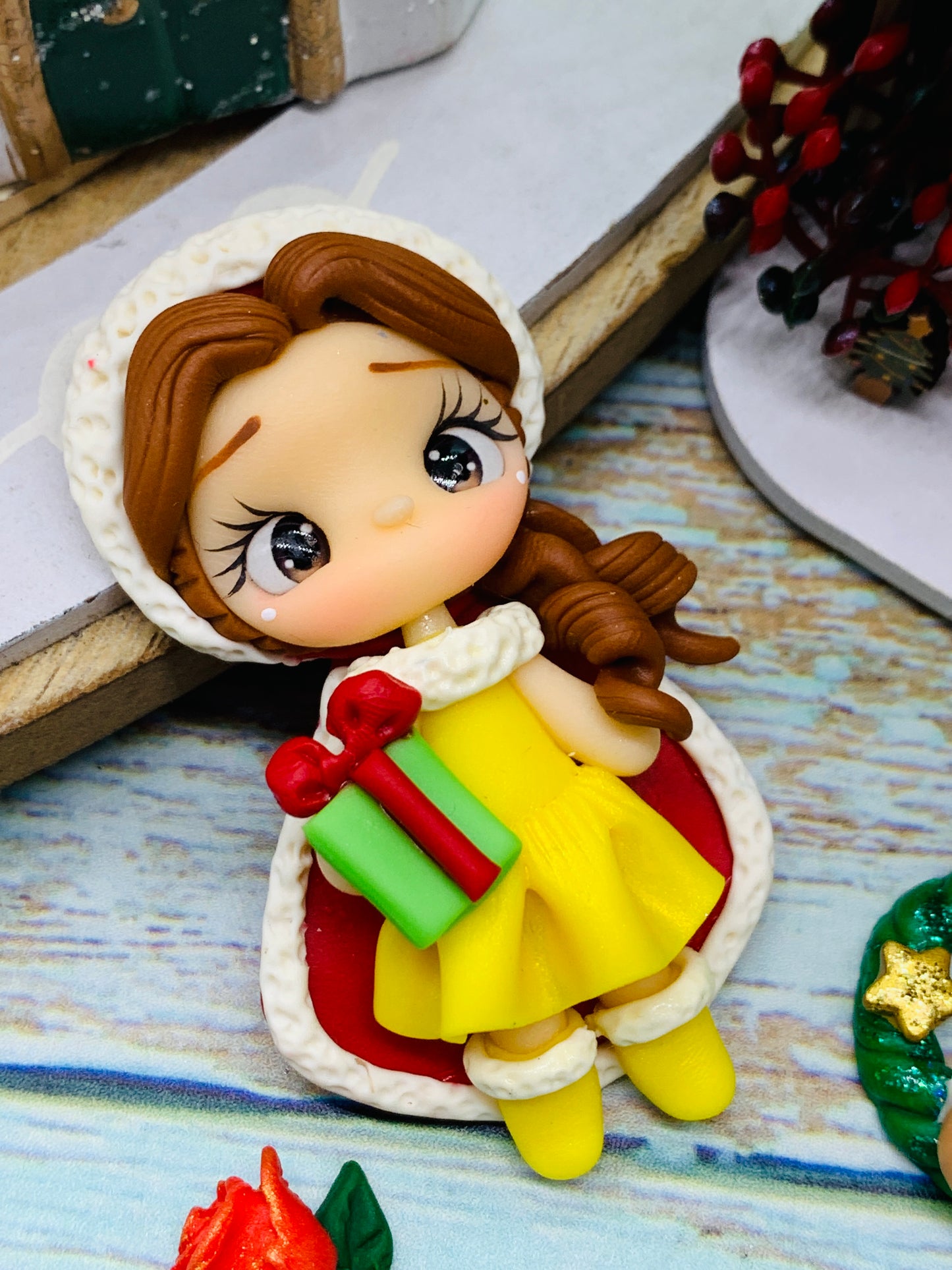 Porcelana temática Navidad Princesas + complementos Modelo 42 Bella