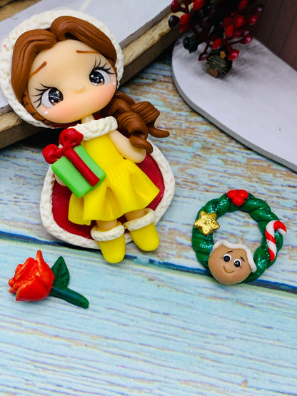 Porcelana temática Navidad Princesas + complementos Modelo 42 Bella