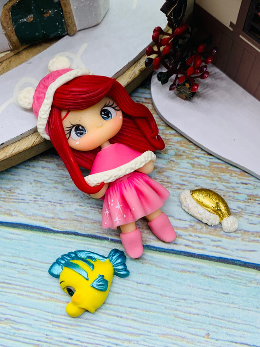 Porcelana temática Navidad Princesas + complementos Modelo 40 Ariel