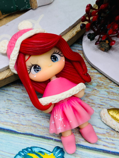 Porcelana temática Navidad Princesas + complementos Modelo 40 Ariel