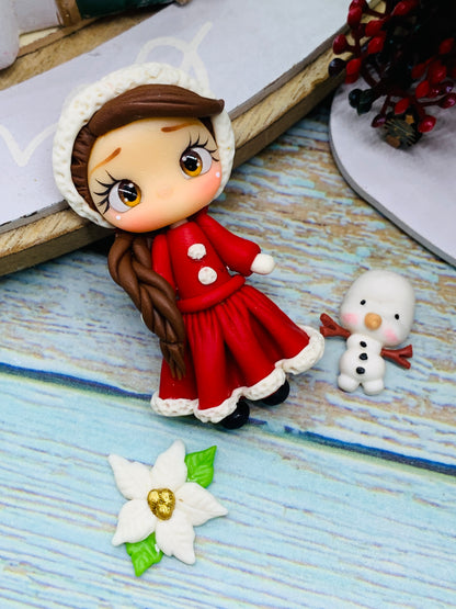 Porcelana temática Navidad Princesas + complementos Modelo 41 Frozen