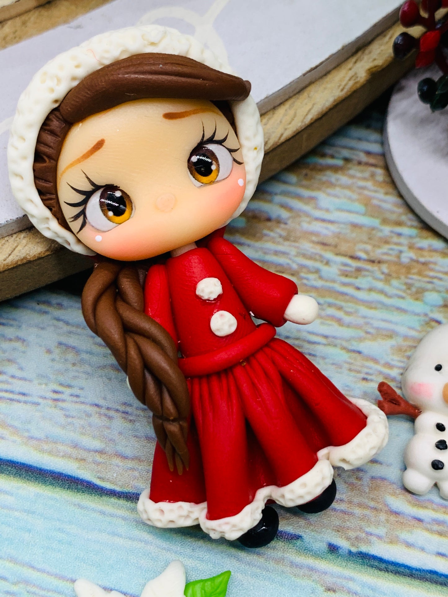 Porcelana temática Navidad Princesas + complementos Modelo 41 Frozen