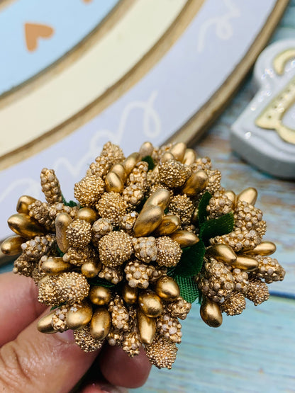 Ramo Pistilos dorado ( 12 unidades)