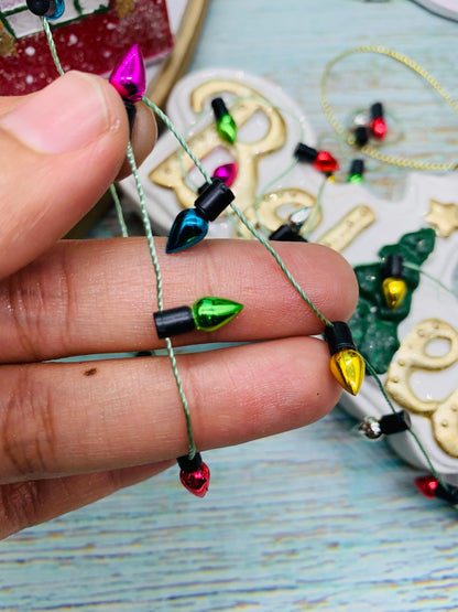 Cuenta estilo navideña 90 cm de largo