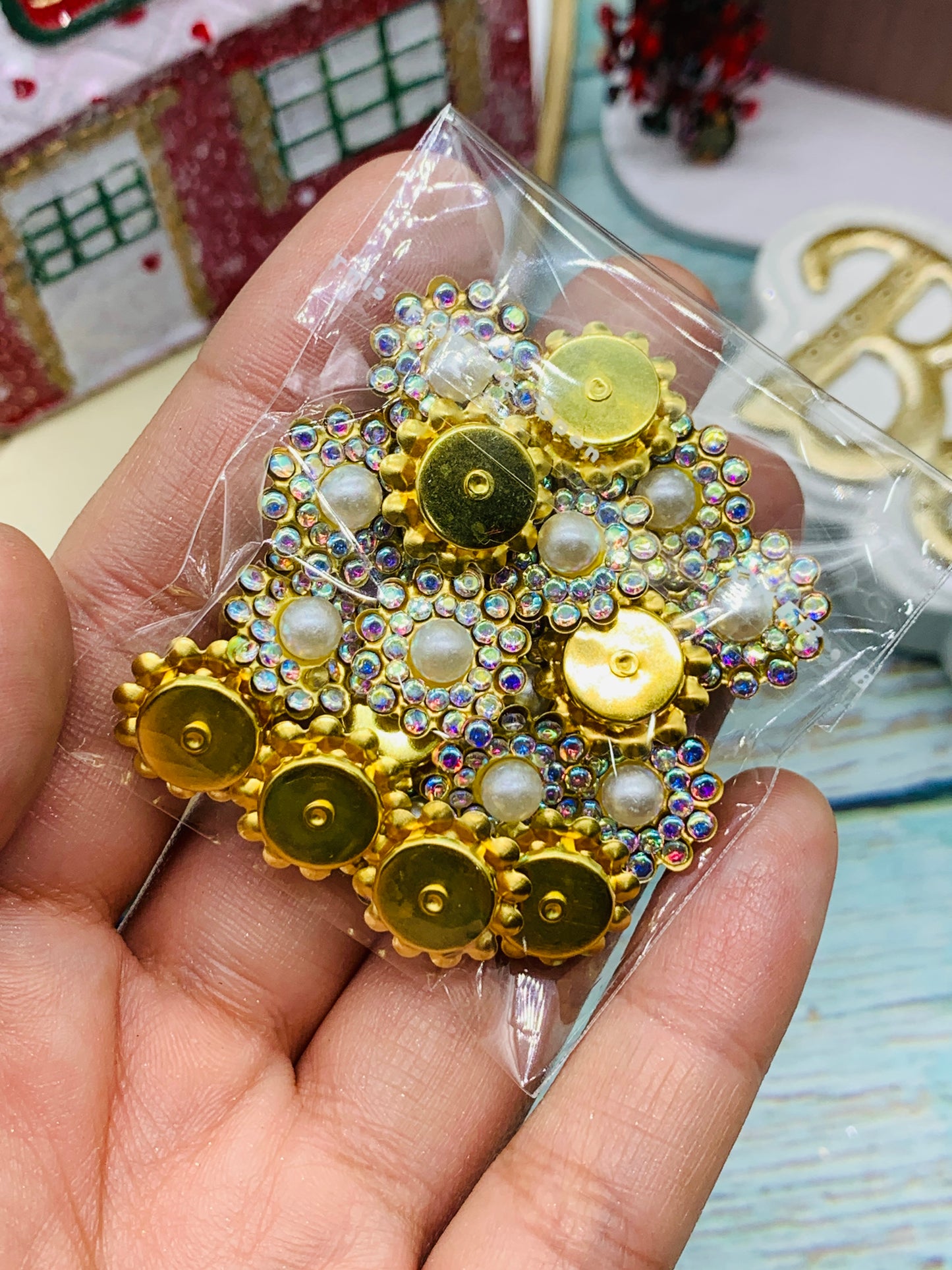 Paquete de 20 unidades centros color tornazol