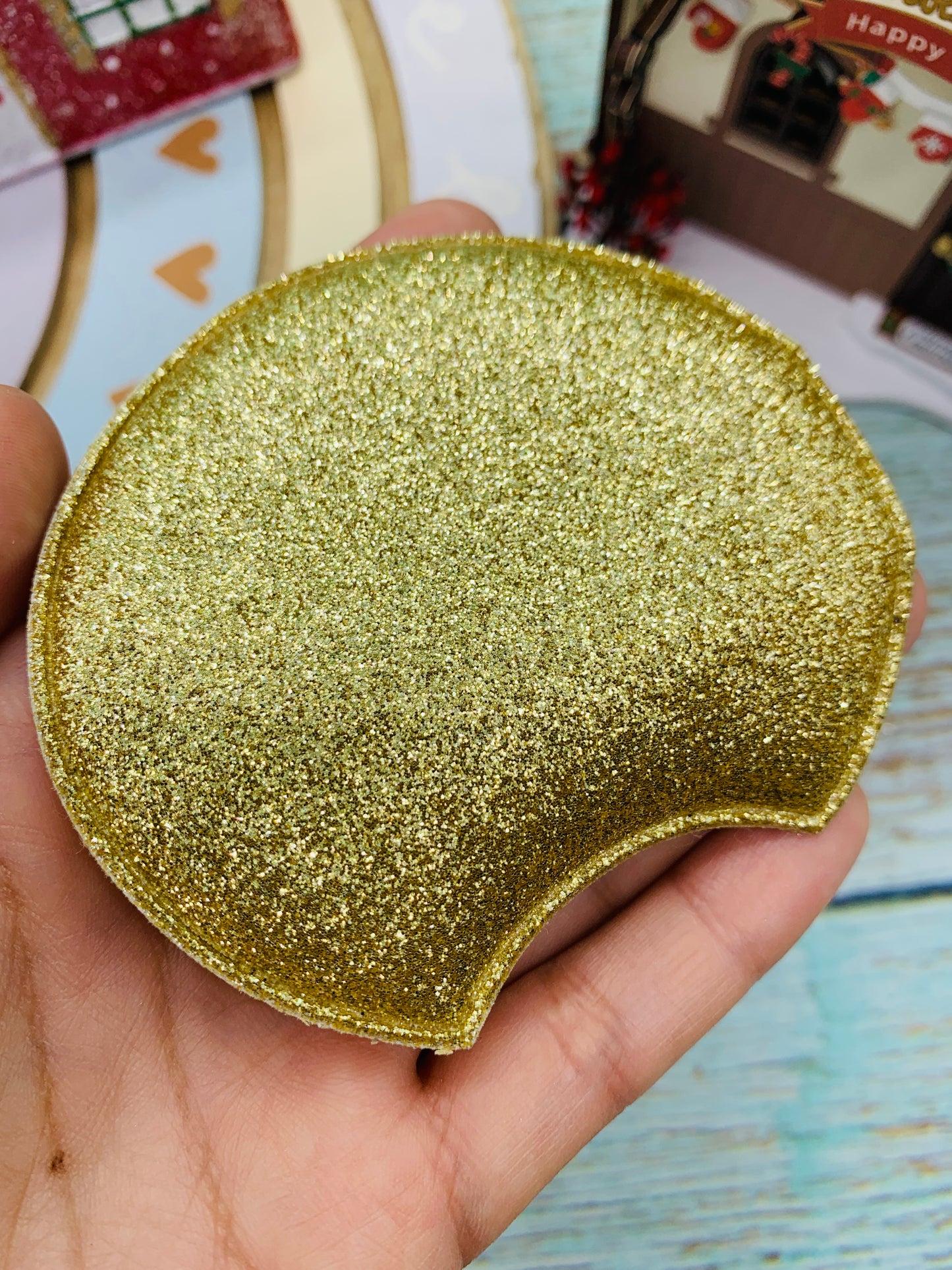 2 pares diferentes de Orejitas Navideñas 8cm MOD01