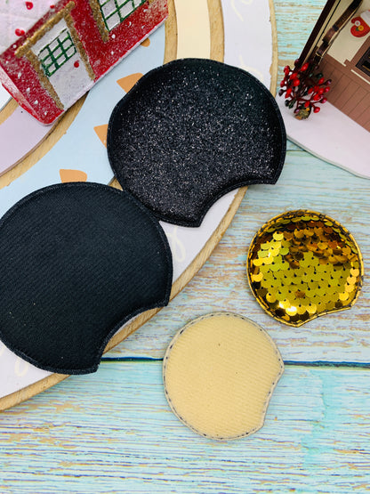 2 pares diferentes de Orejitas Navideñas 8cm MOD04