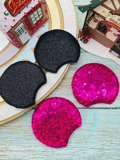 2 pares diferentes de Orejitas Navideñas 8cm MOD05