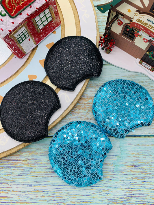 2 pares diferentes de Orejitas Navideñas 8cm MOD06