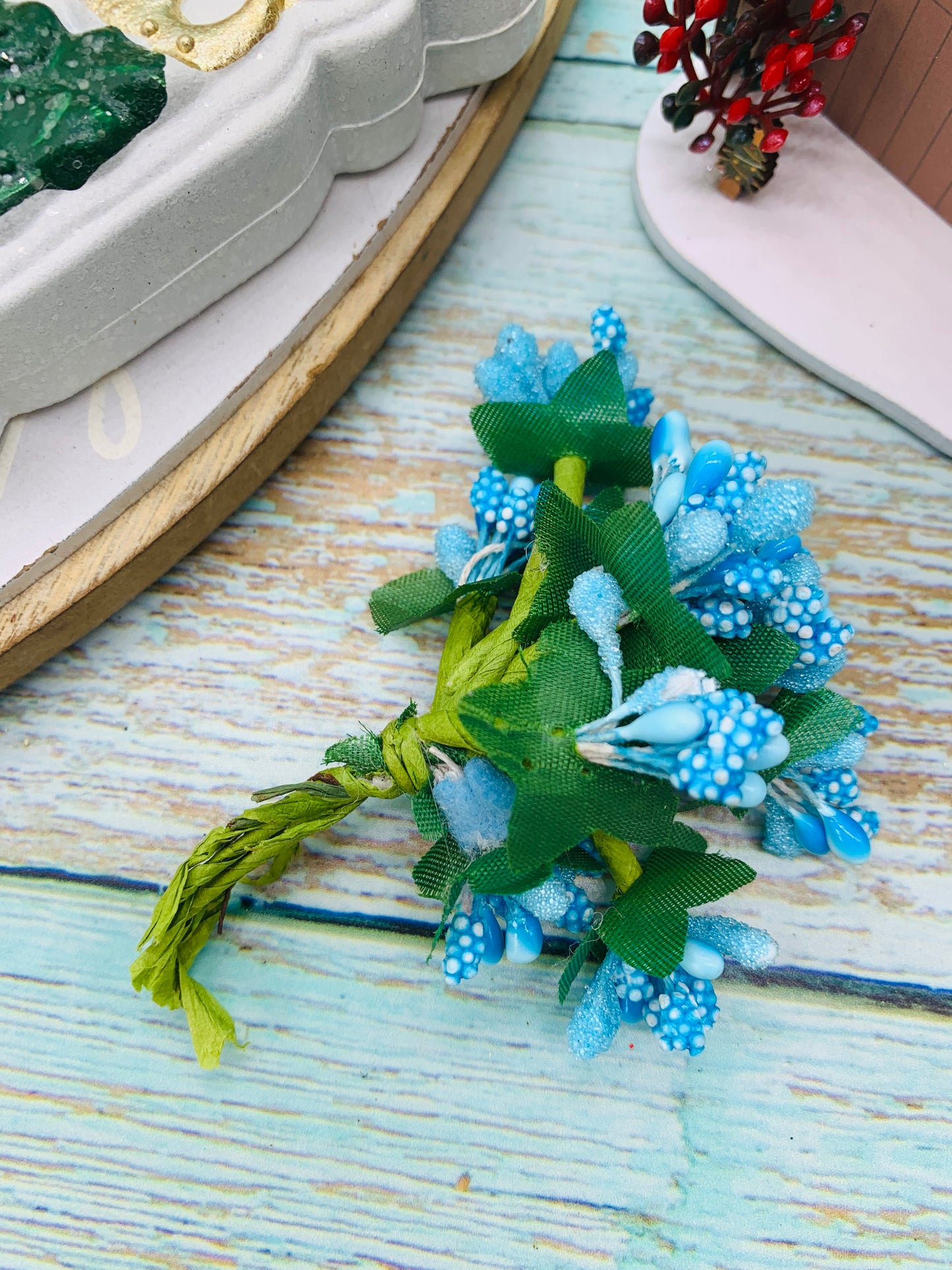 Ramo Pistilos dorado ( 10 unidades)