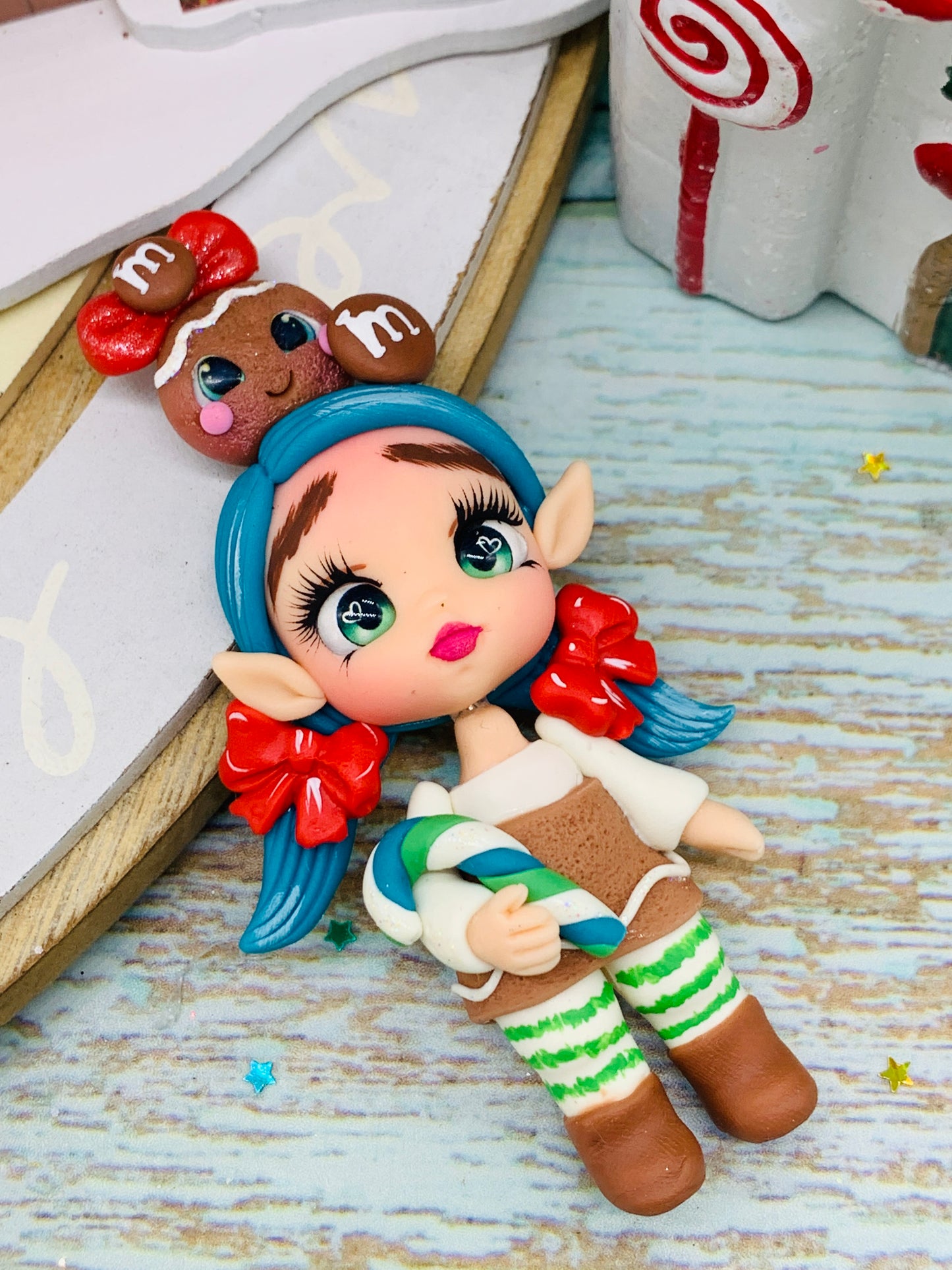 Porcelana temática Navidad Duendes Modelo 8