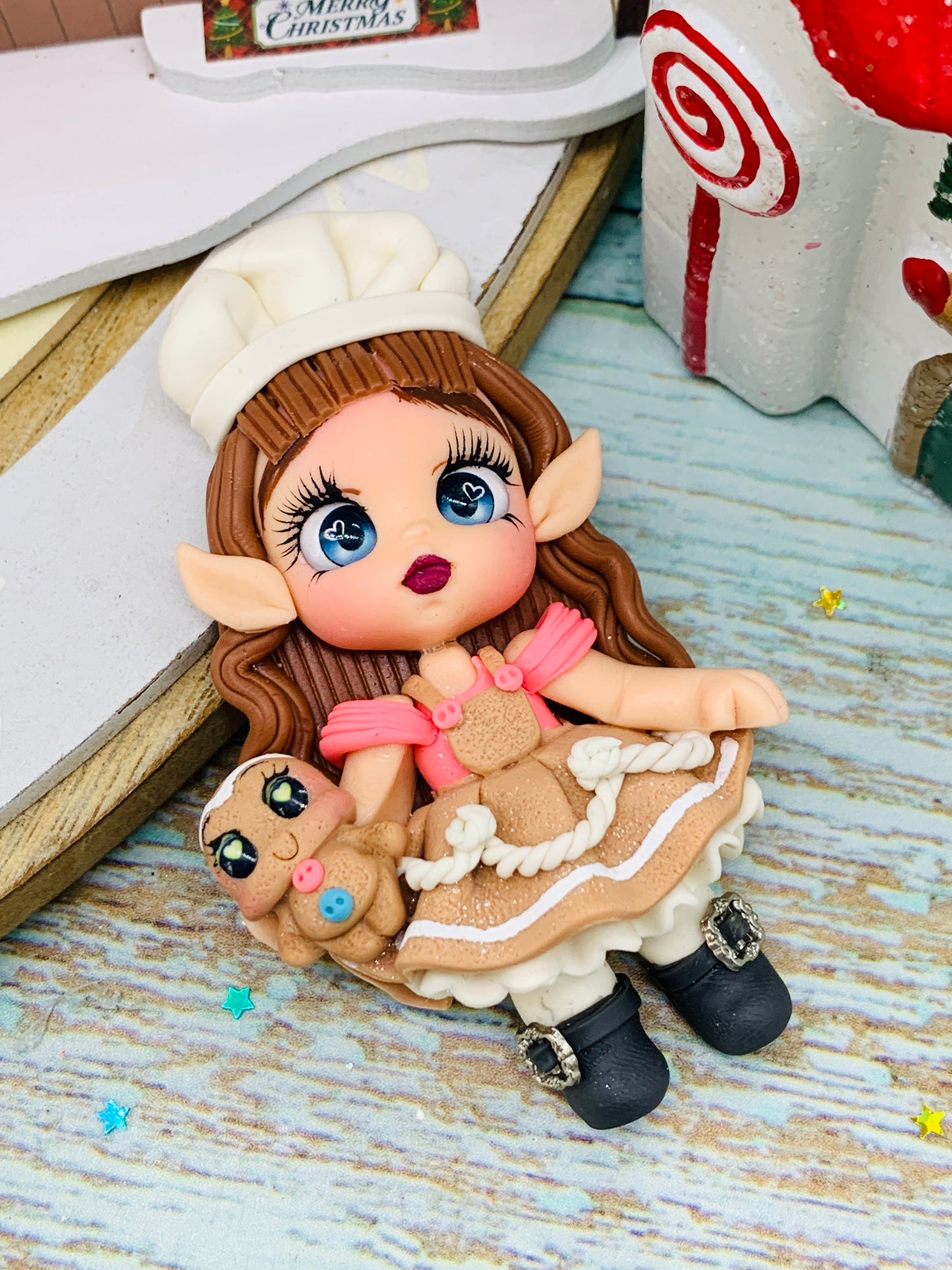 Porcelana temática Navidad Duendes Modelo 13