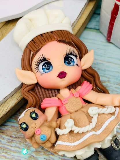 Porcelana temática Navidad Duendes Modelo 13