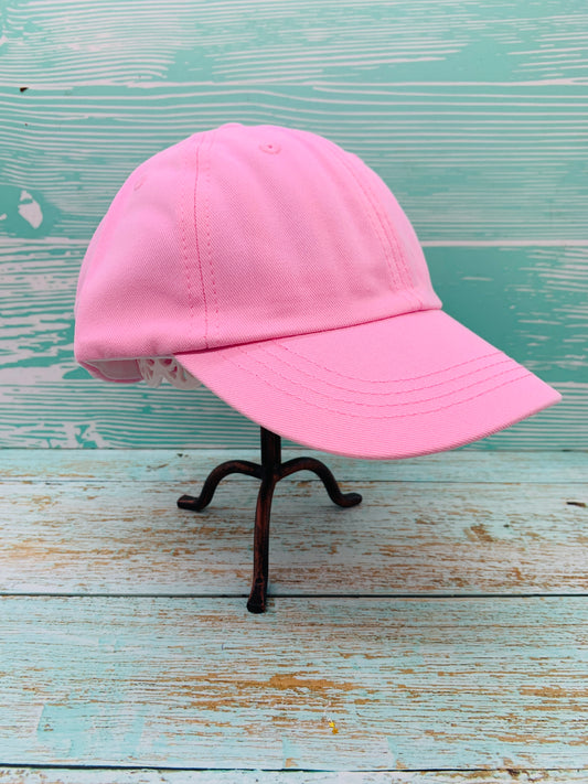 Gorra rosada tamaño niño MOD01