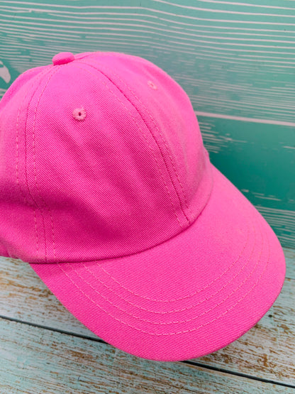 Gorra rosada tamaño niño MOD02