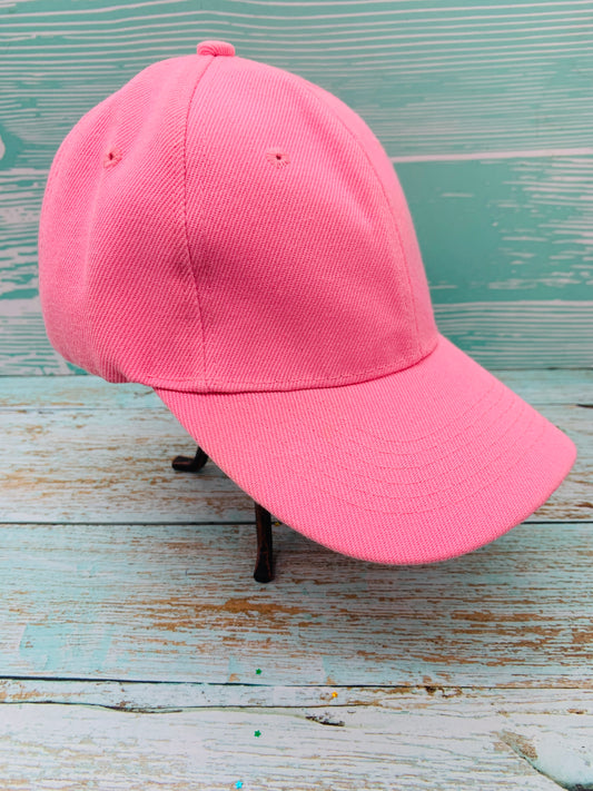 Gorra rosada tamaño niño MOD03