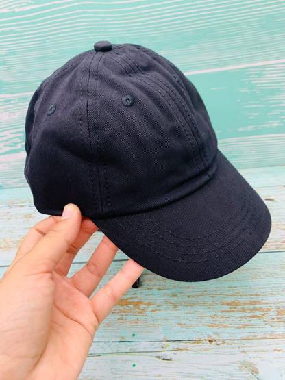 Gorra negra tamaño niño MOD07