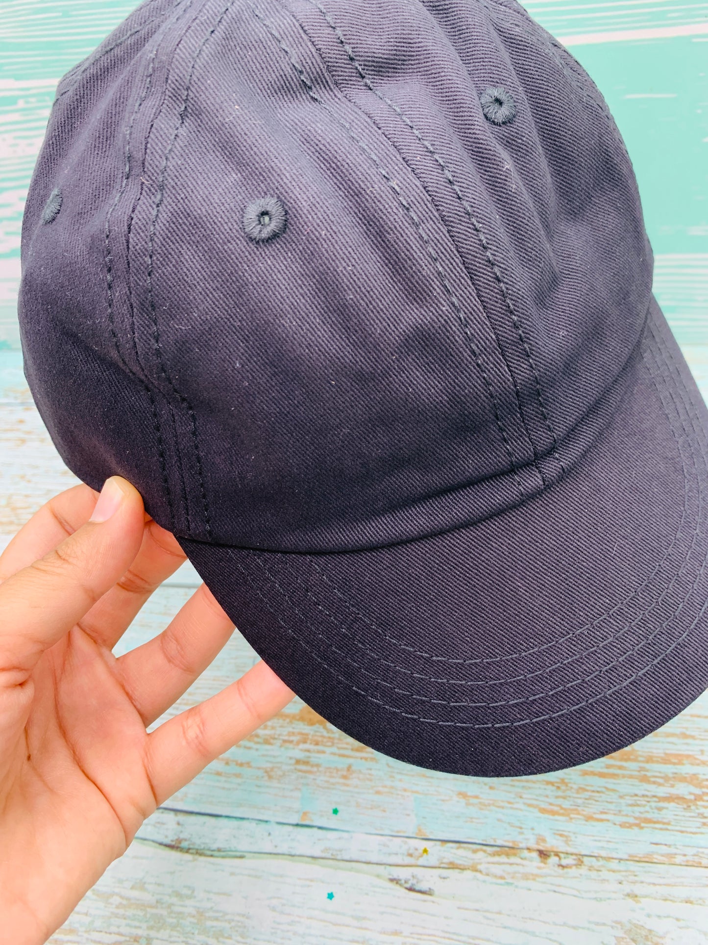 Gorra negra tamaño niño MOD07