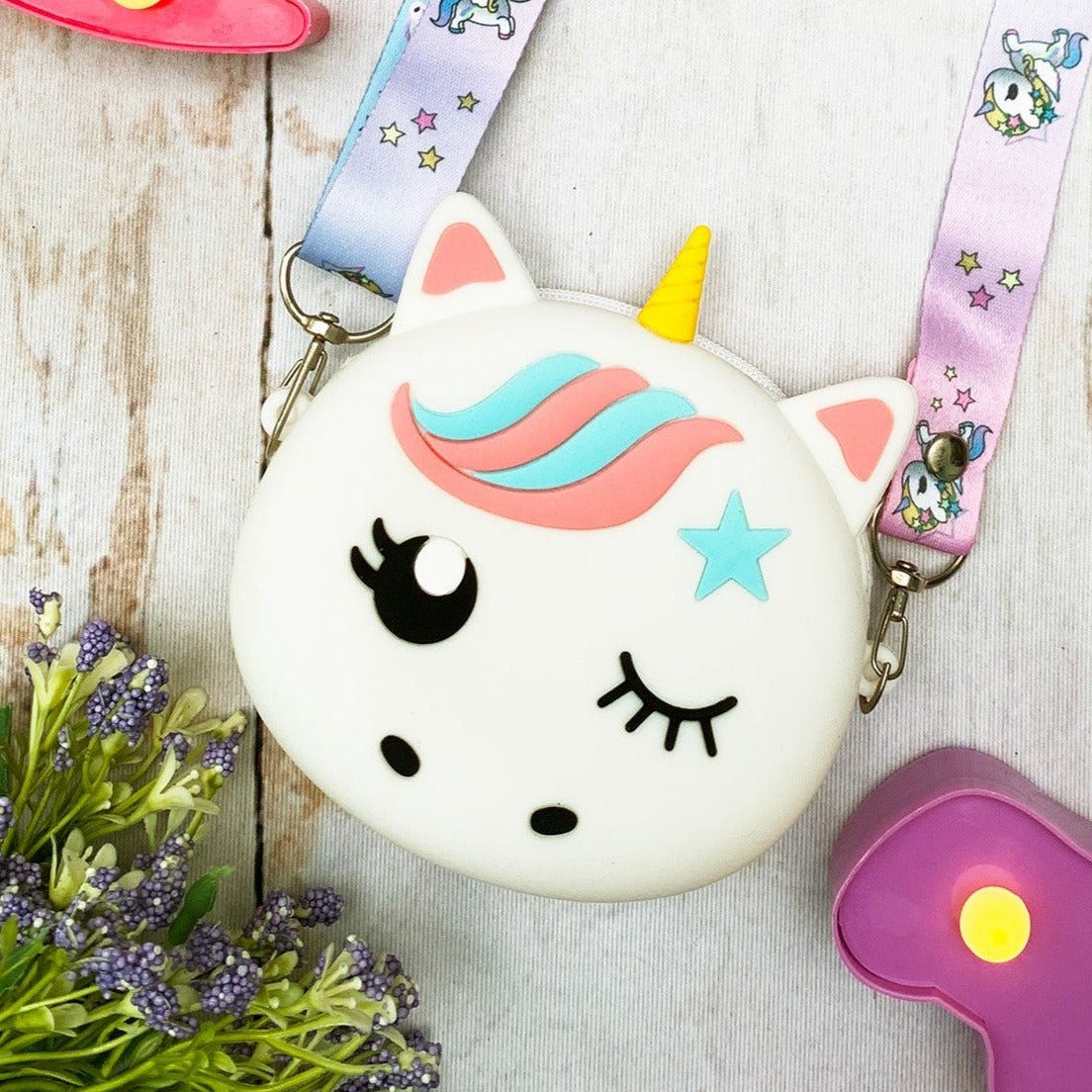 30%OFF Bolsito temático Unicornio| Niñitas