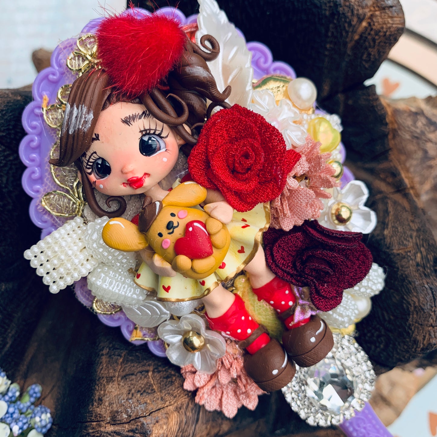 Espejito de mango coleccion Sanrio | POMPOMPURIN