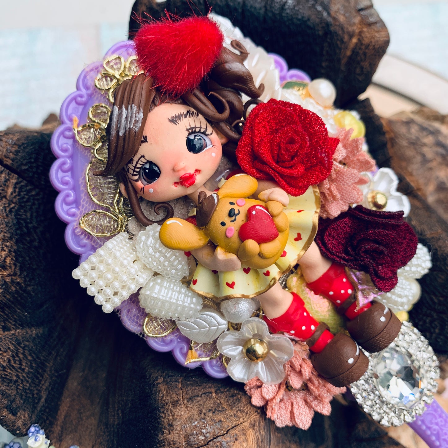 Espejito de mango coleccion Sanrio | POMPOMPURIN