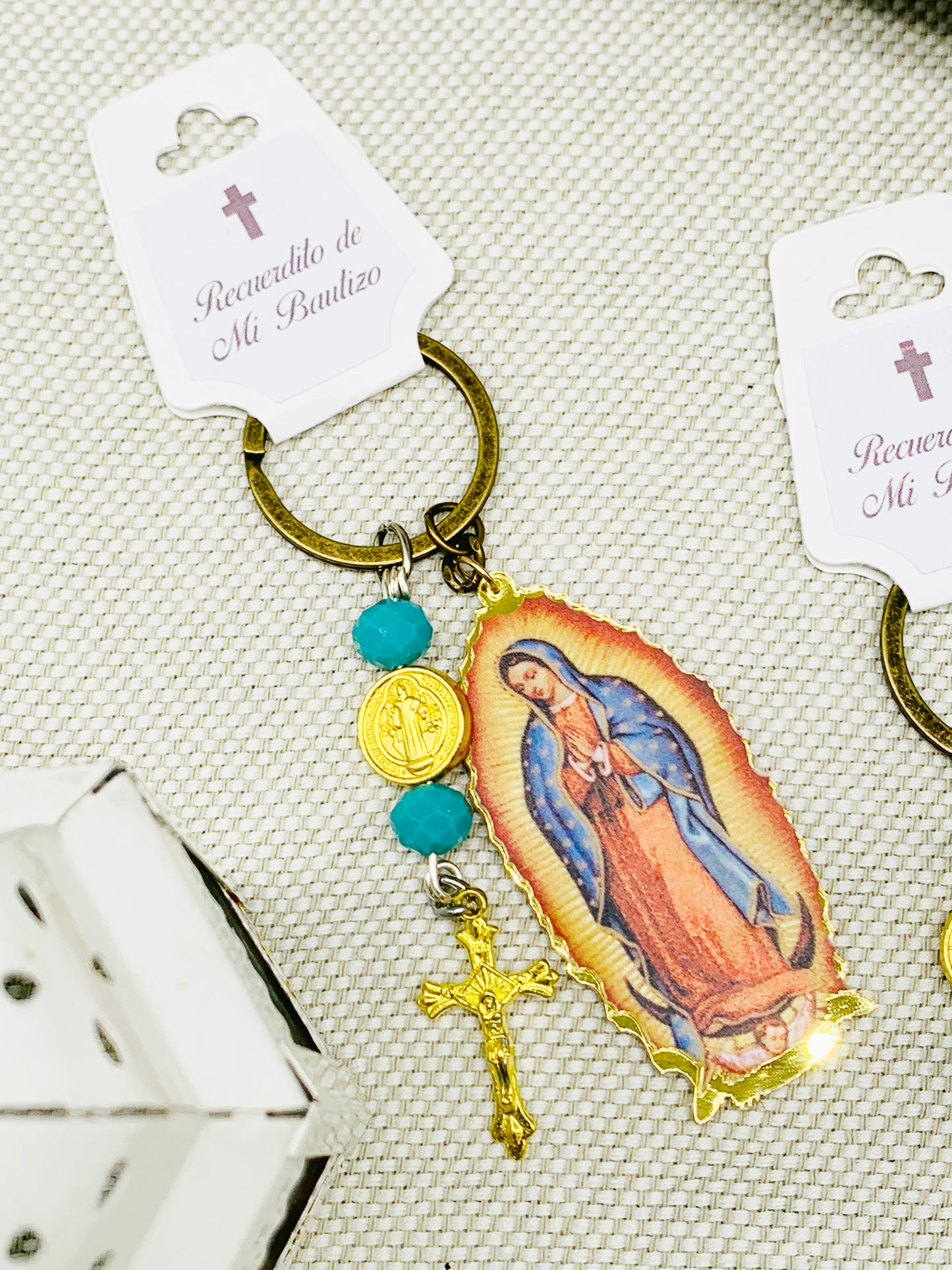 Llavero Rosa de Guadalupe