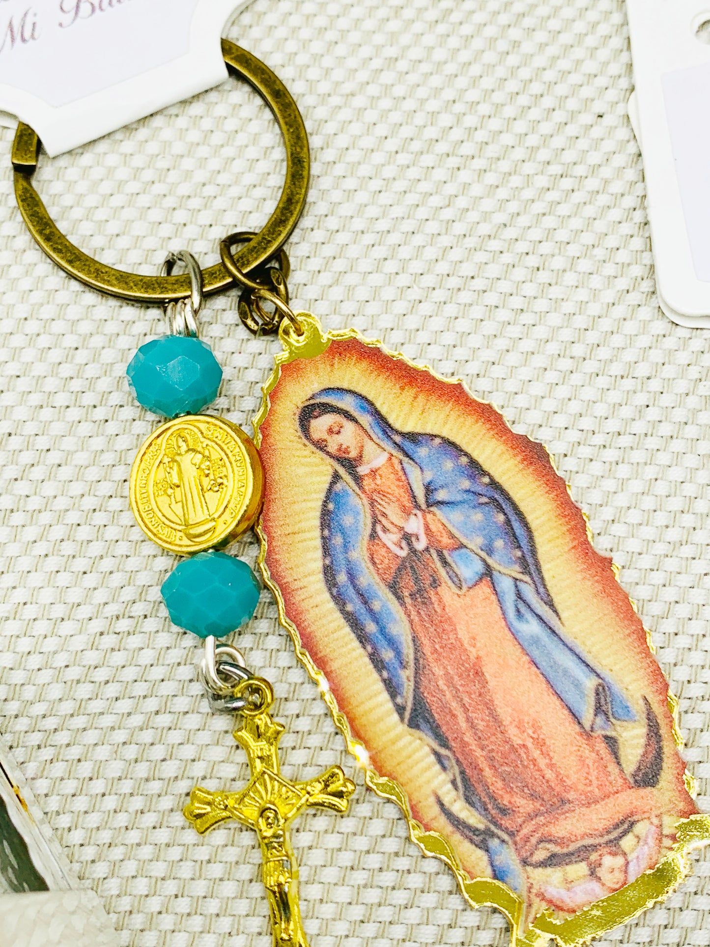 Llavero Rosa de Guadalupe