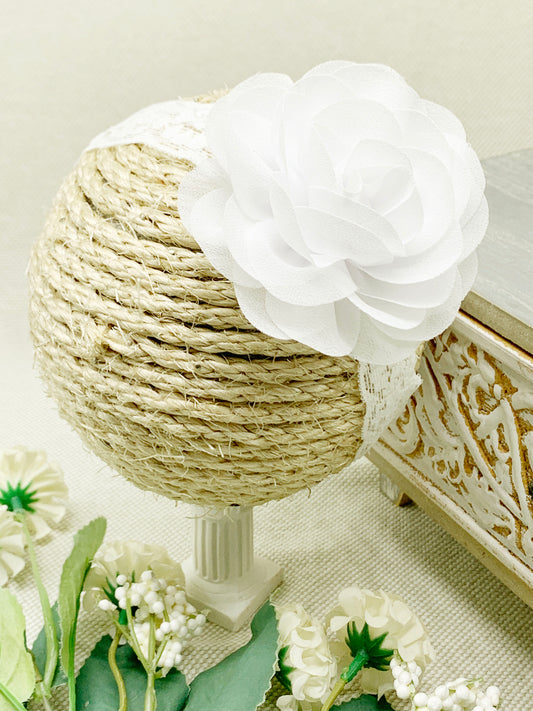 Vincha con flor grande