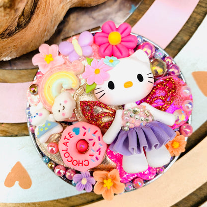 Espejito de bolsillo coleccion Sanrio | HELLO KITTY-BAILARINA