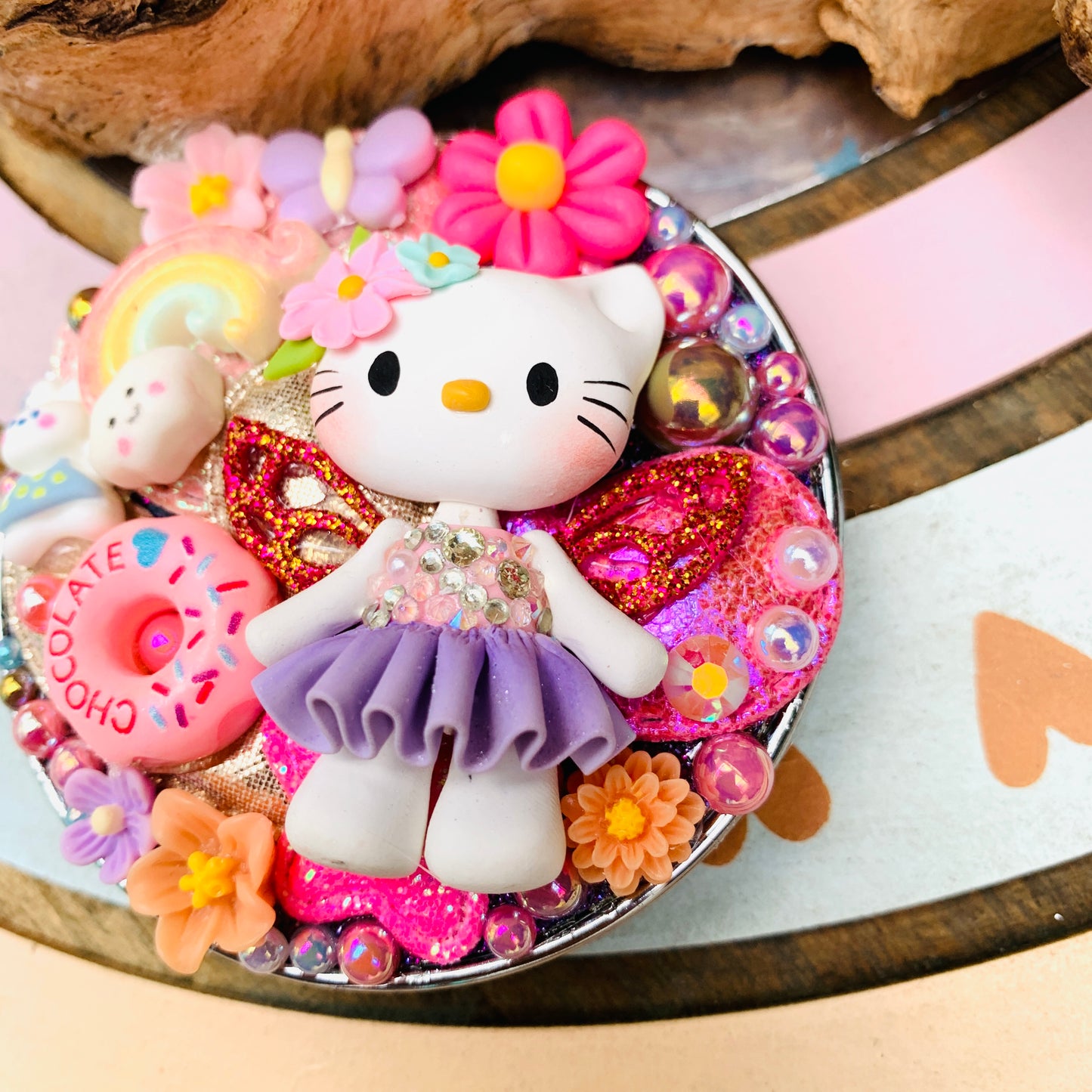 Espejito de bolsillo coleccion Sanrio | HELLO KITTY-BAILARINA