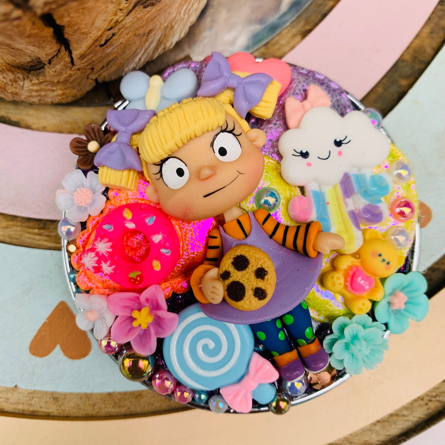 Espejito de bolsillo coleccion Rugrats | Angelica