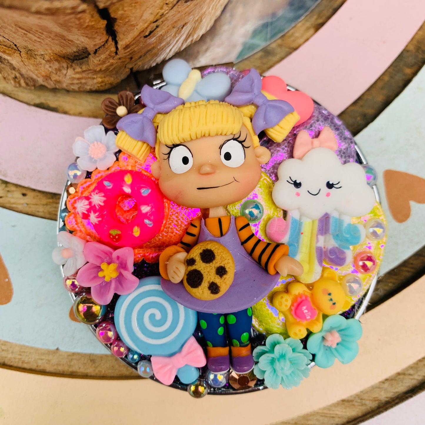 Espejito de bolsillo coleccion Rugrats | Angelica
