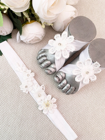 PAQUETE PIES DESCALZOS + VINCHA MODELO 6