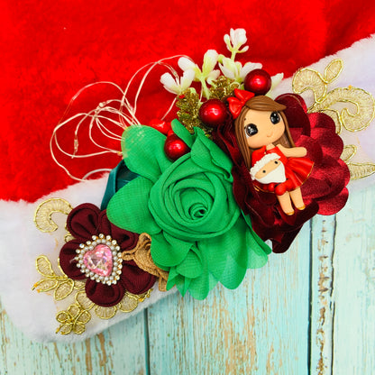 Gorro navideño con luces MODELO 2