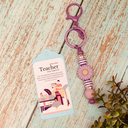 Llavero para Teacher MODELO 6